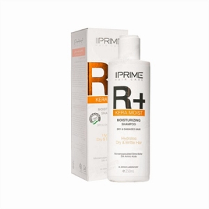 شامپو رطوبت رسان R+ Kera Moistمناسب موهای خشک و آسیب دیده 250 میلی لیتری پریم Prime