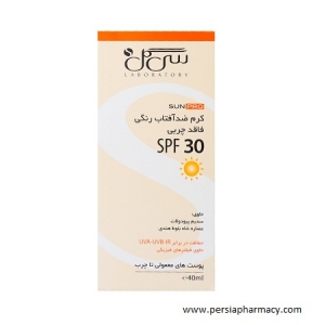 کرم ضد آفتاب رنگی فاقد چربی SPF30 مناسب پوست معمولی تا چرب سی گل SEAGULL
