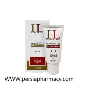 ژل لایه بردار و ضد چروک AHA 12% حجم 30 میلی لیتر پاورسل اچ لابراتوریس H laboratories 