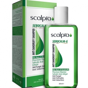 شامپو ضد شوره مناسب برای موهای چرب Scalpia SEBOCALM-G