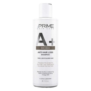 شامپو تقویت کننده مو  A+BIOBA مناسب موهای دارای ریزش 250 میلی لیتری پریم Prime