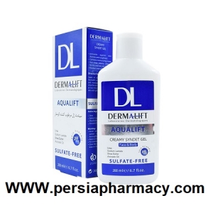 سیندت ژل مرطوب کننده کرمدار آکوالیفت  200 میلی لیتر DERMALIFT