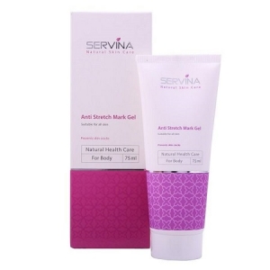 ژل ضدترک پوست بدن سروینا Anti Stretch Mark Gel Servina 