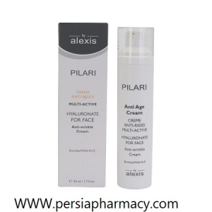 کرم مناسب چروکهای سطحی پوست حجم 50 میلی لیتر پیلاری الکسیس Pilari