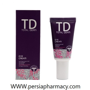 کرم دور چشم 15 میلی لیتر توتال درم  Total Derm 