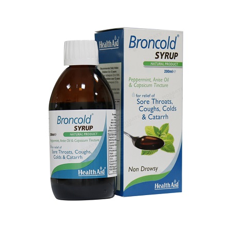برون کلد شربت سرماخوردگی وآنفولانزا Broncold هلث اید