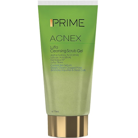 ژل پاک کننده اسکراب لوفا 175 میلی لیتری مناسب پوست چرب پریم Prime