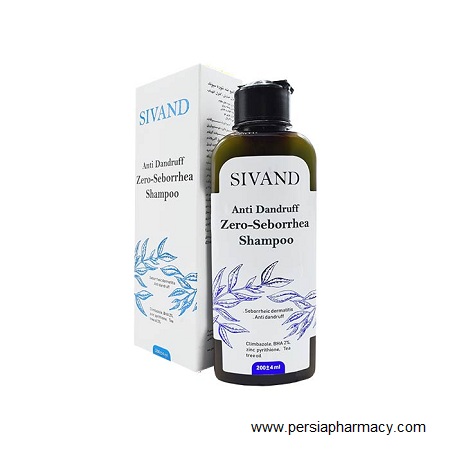 شامپو ضد شوره حاوی 2% سالسیلیک اسید 200 میلی لیتر سیوند SIVAND