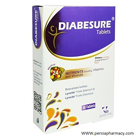 قرص مولتی ویتامین+مینرال دیابشور ویتان ۳۰ عددی Vitane Diabesure 