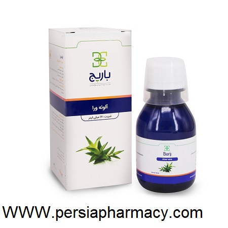 شربت آلوئه ورا 120 میلی لیتری باریج Barij