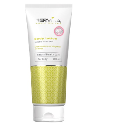 لوسیون بدن سروینا مناسب برای انواع پوست Body Lotion Servina