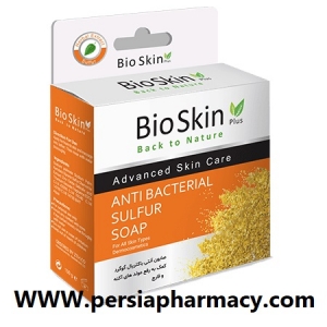 صابون آنتی باکتریال گوگرد 100گرمی بایواسکین BioSkin