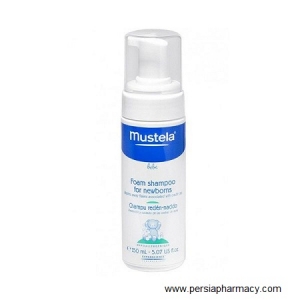 شامپو فوم ضد شوره مخصوص نوزاد حجم 150 میلی لیتر موستلا MUSTELA
