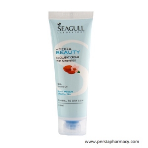 کرم نرم کننده با روغن بادام مدل HYDRA BEAUTY مناسب پوست های معمولی تا خشک 50 میلی لیتری سی گل SEAGULL