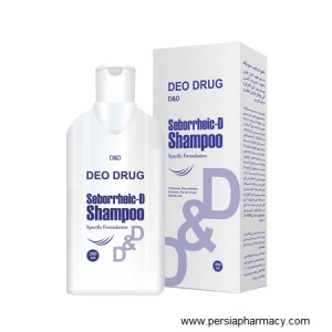 شامپو ضد شوره درماتیت سبوروئیک ۲۰۰ میلی لیتر دئودراگ DEO DRUG