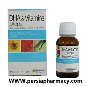 قطره DHA ویتامین های E,D,A حجم 15میلی لیتری یورو نچرال