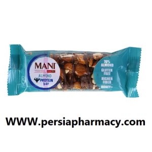 نات بار پروتئین بادام درختی 40 گرمی مانی