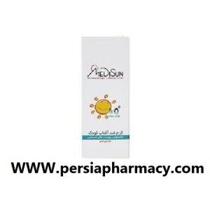 کرم ضد آفتاب کودک مدیسان +SPF40 مناسب پوست حساس 50 میلی لیتری  مدیسان MEDISUN