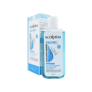 شامپو مناسب برای موهای بسیار حساس ، شکننده و تازه کاشته شده +Scalpia SCALP FORT