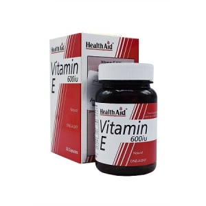 ویتامین ای کپسول 600 آی یو 30عددی E Vitamin 600 iu هلث اید