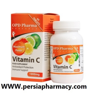ویتامین ث 1000 میلی گرم او پی دی فارما 60 عددی OPD Pharma