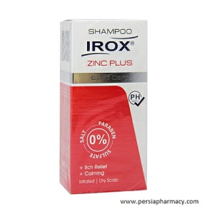 شامپو زینک پلاس مراقبت از اسکالپ 200 میلی لیتر ایروکس IROX