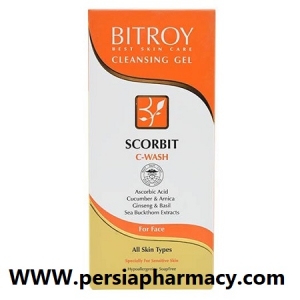 ژل پاک کننده صورت حاوی ویتامین سی 150 میلی لیتری بیتروی BITROY