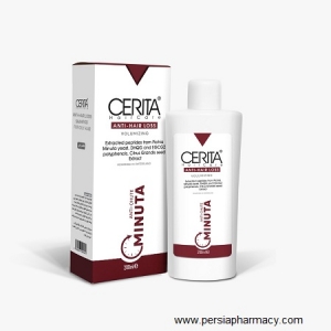 شامپو ضد ریزش مینوتا مخصوص موهای چرب 200 میلی لیتر سریتا CERITA