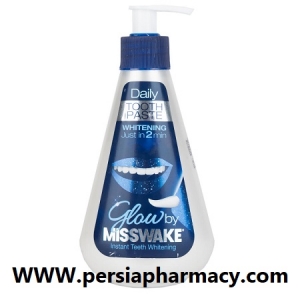 خمیر دندان سفید کننده روزانه پمپی میسویک 185 میلی لیتر  Misswake