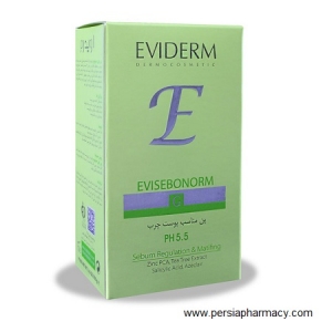 پن پاک کننده اوی سبونورم مناسب پوست های چرب و مختلط 100 گرمی اویدرم EVIDERM