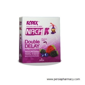 کاندوم تاخیری مدل دبل دیلی 3عددی ناچ کدکس KODEX NACH